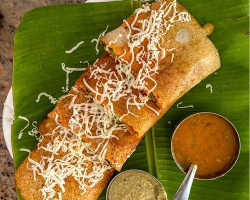 plain cheese dosa